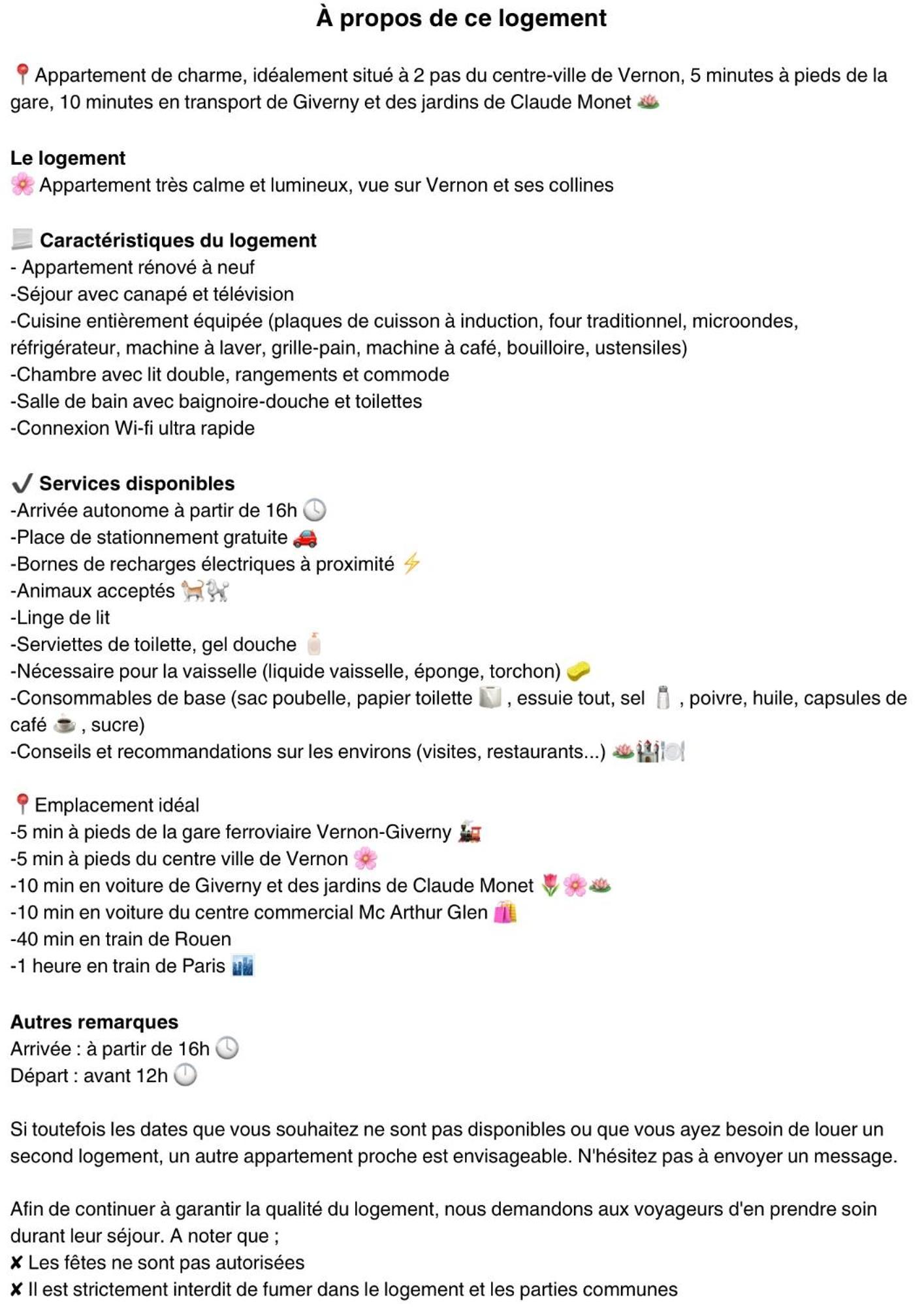 Joli Studio Vernon Giverny Eksteriør billede